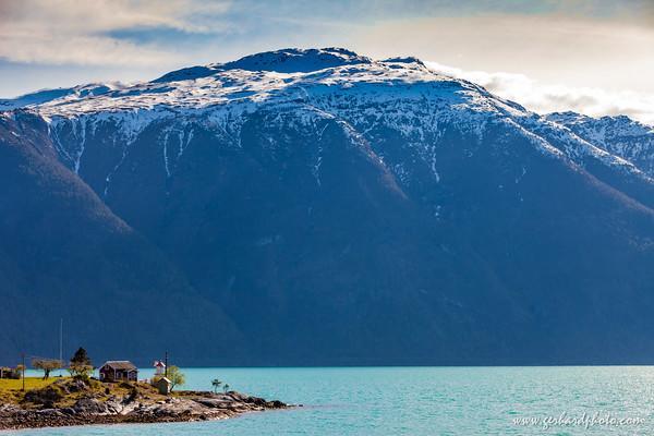 Lindstrom Hotel Lærdalsøyri Kültér fotó